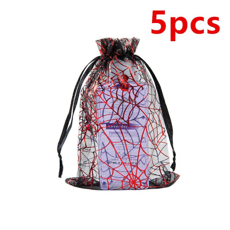 Christmas Candy Foil Bag Halloween Gift Organizer Bag for Retail Stores