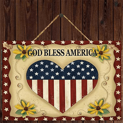 American Flag Independence Pendant Decoration