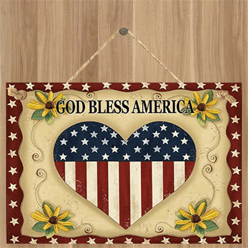 American Flag Independence Pendant Decoration