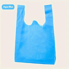10pcs Vest Bag Supermarket Shopping Bag Handbag Packing Bag Tote Bag