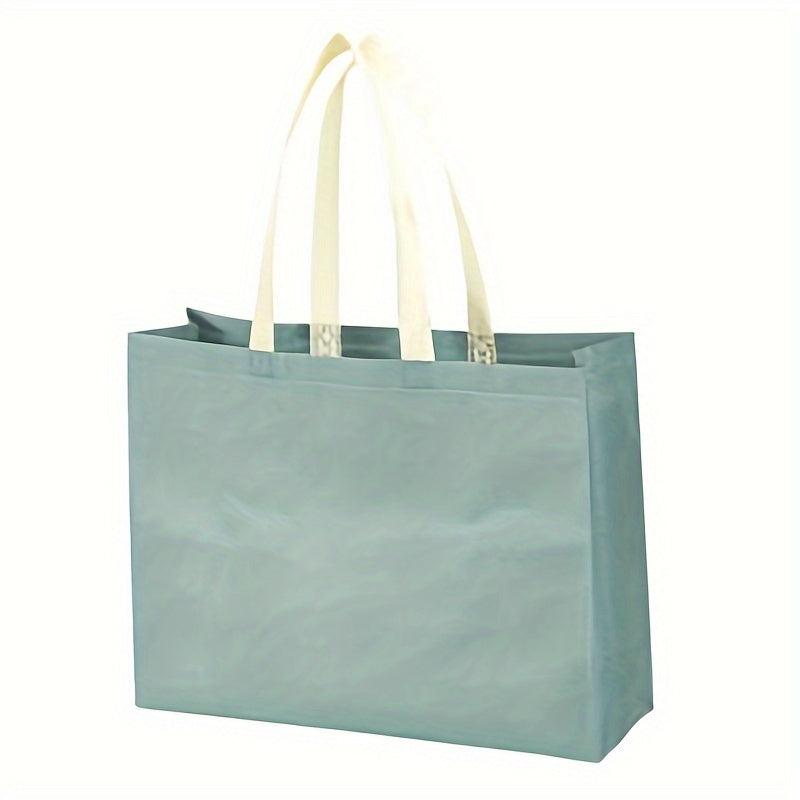 5pcs Christmas Gift Bag 3D Folding Shopping Bag Nonwoven Tote Bag Gift Bag