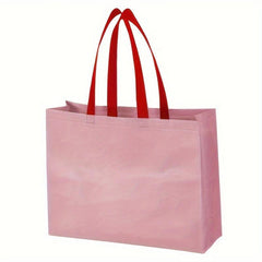 5pcs Christmas Gift Bag 3D Folding Shopping Bag Nonwoven Tote Bag Gift Bag