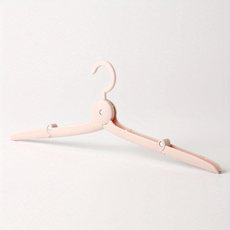 Portable Folding Clothes Hanger for Travel - Windproof & Anti-Slip - 40g