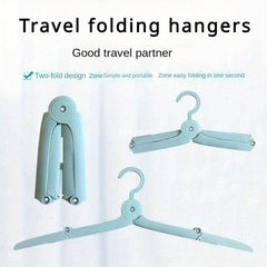 Portable Folding Clothes Hanger for Travel - Windproof & Anti-Slip - 40g
