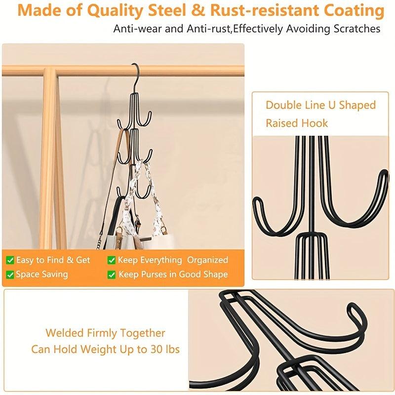 Purse Hanger Organizer For Closet Metal Handbag Storage Hook
