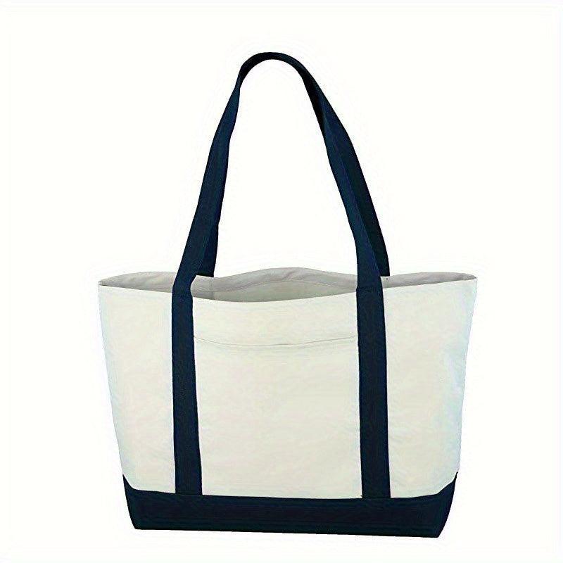 Portable Large Capacity Canvas Shopping Bag for Shops