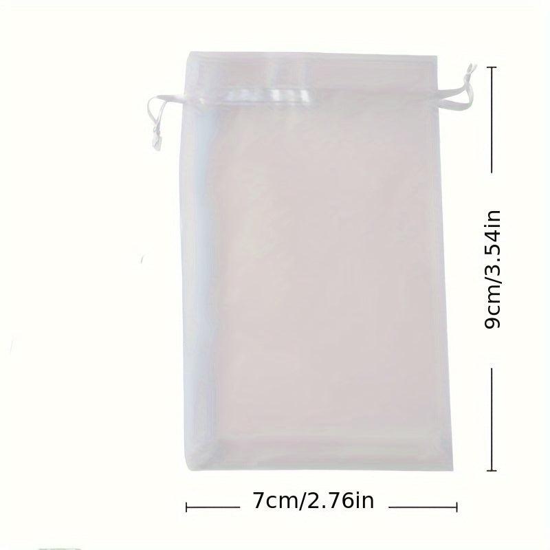20pcs Sheer Organza Bags Wedding Favor Bags Jewelry Gift Bags For Party