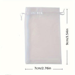 20pcs Sheer Organza Bags Wedding Favor Bags Jewelry Gift Bags For Party