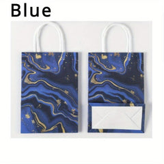 10pcs Medium Gift Bags W/ Tissue Paper for Parties Wedding, Shopping