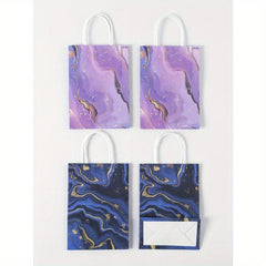 10pcs Medium Gift Bags W/ Tissue Paper for Parties Wedding, Shopping