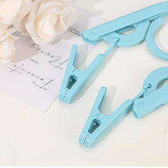 4pcs Folding Clothes Hangers Portable Non-slip Travel Hangers