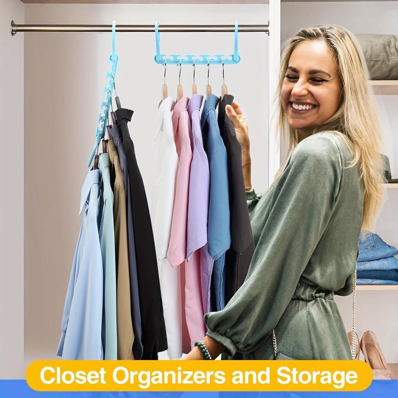 Space Saving Magic Hanger Clothes Organizer Wardrobe Storage