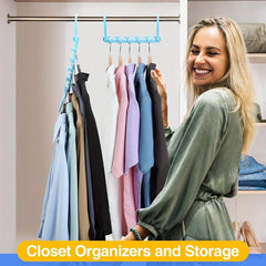 Space Saving Magic Hanger Clothes Organizer Wardrobe Storage