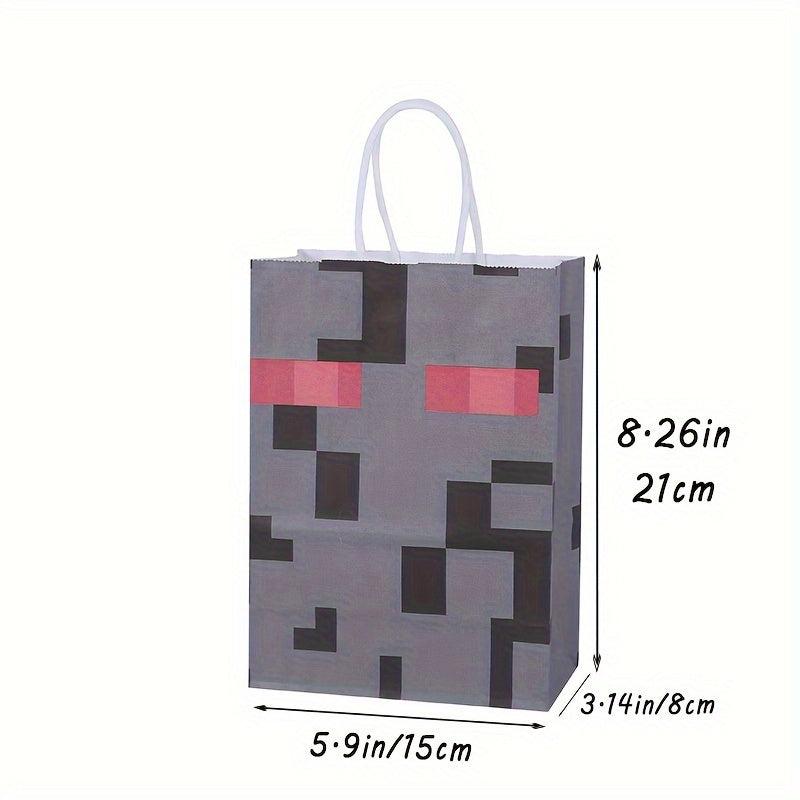 8pcs Art Gift Bag for Candy Snacks and Party Supplies