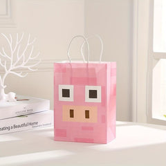 8pcs Art Gift Bag for Candy Snacks and Party Supplies