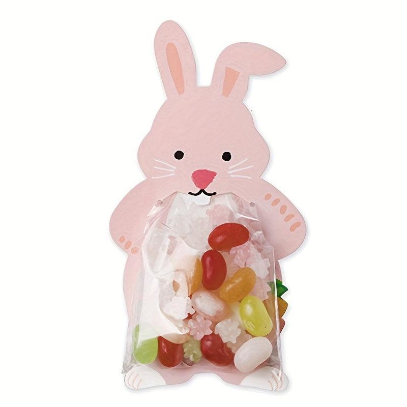 10pcs Cute Animal Cookie Bags for Retail Stores and Supermarkets