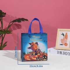 5pcs Halloween Tote Bags Non-woven Party Candy Gift Wrap