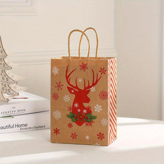 3pcs Christmas Gift Bag Set for Stores Party Holiday
