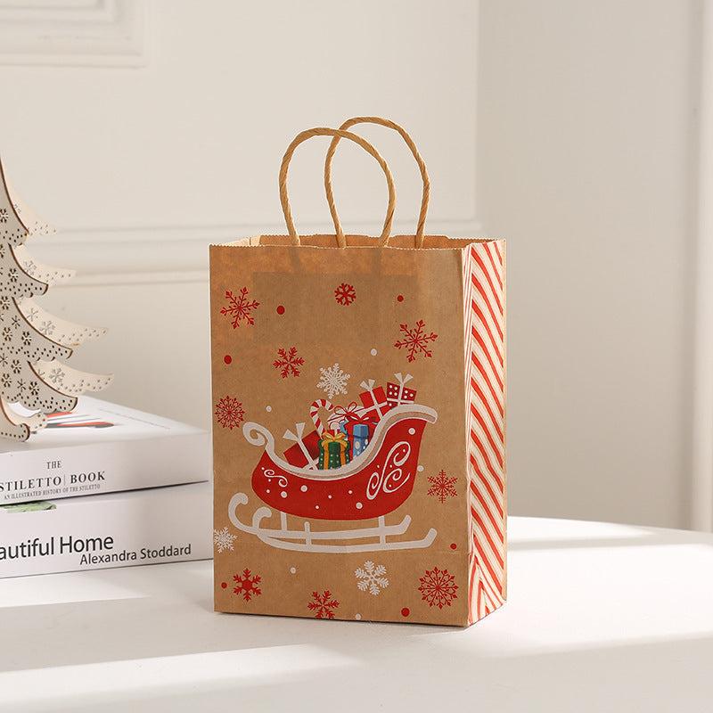 3pcs Christmas Gift Bag Set for Stores Party Holiday