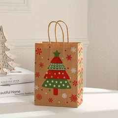 3pcs Christmas Gift Bag Set for Stores Party Holiday