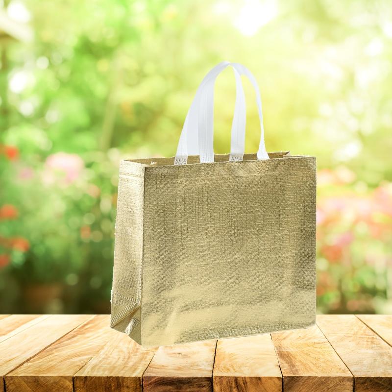 5pcs Laser Coated Non-woven Fabric Gift Bags