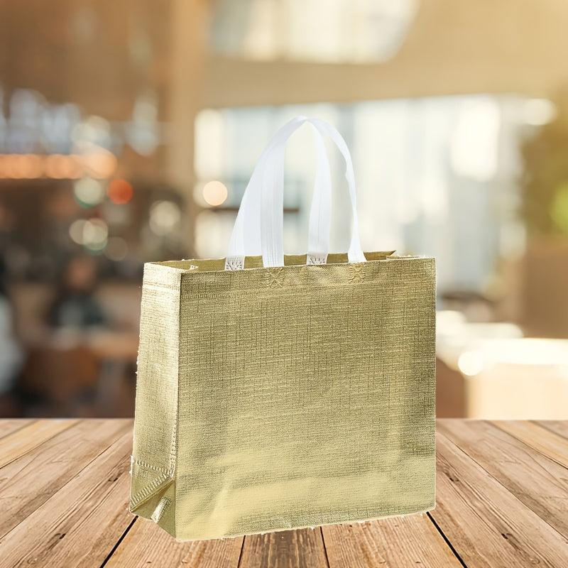 5pcs Laser Coated Non-woven Fabric Gift Bags
