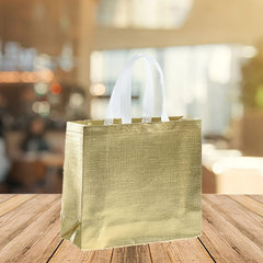5pcs Laser Coated Non-woven Fabric Gift Bags