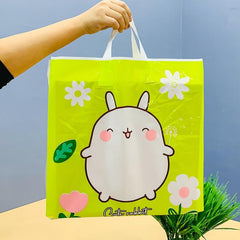 10pcs Rabbit Gift Bag Net Red Tote Bag Women's Clothing Store Plastic Bag