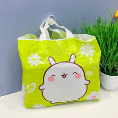 10pcs Rabbit Gift Bag Net Red Tote Bag Women's Clothing Store Plastic Bag