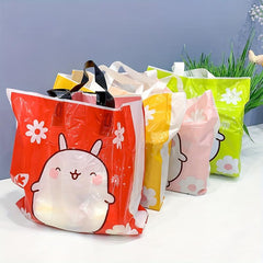 10pcs Rabbit Gift Bag Net Red Tote Bag Women's Clothing Store Plastic Bag