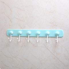 360 Rotating Kitchen Hanging Storage Rack with 6 Hooks