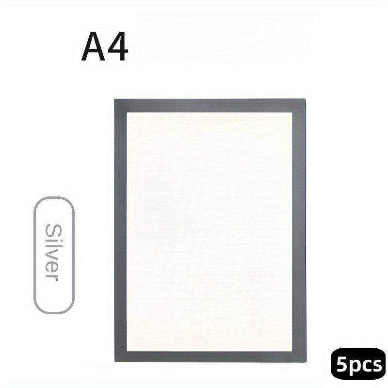 5pcs Magnetic Diamond Photo Frame Self-adhesive Canvas Wall Decoration