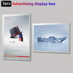 5pcs Magnetic Diamond Photo Frame Self-adhesive Canvas Wall Decoration