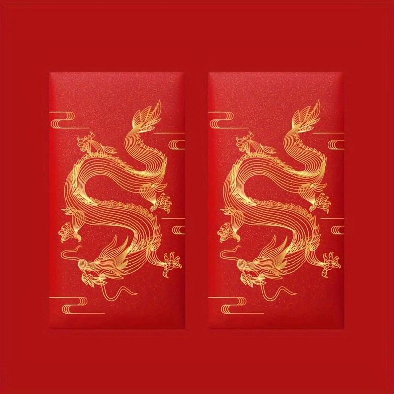 10pcs Dragon Year Red Envelope Chinese Style Creativity Spring Hot Award