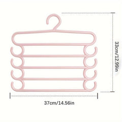 Multifunctional Hanger Pants Rack Tie Storage Belt Scarf Storage