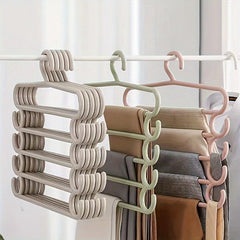 Multifunctional Hanger Pants Rack Tie Storage Belt Scarf Storage