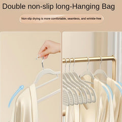 Flocking Hanger Non-slip Wet/Dry Storage for Clothing Stores