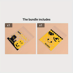 100pcs Halloween Pumpkin Gift Packaging Bags Candy Bags Biscuit Bags