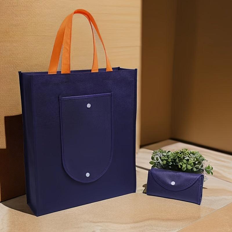 Eco-friendly Snap Button Storage Bag for Retail Stores