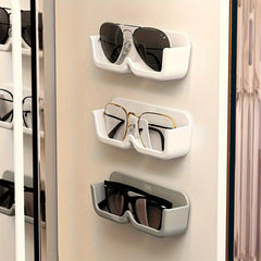 Wall Hanging Glasses Storage Rack for Bathroom Bedside