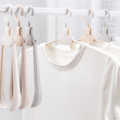 Portable Folding Clothes Rack for Balcony