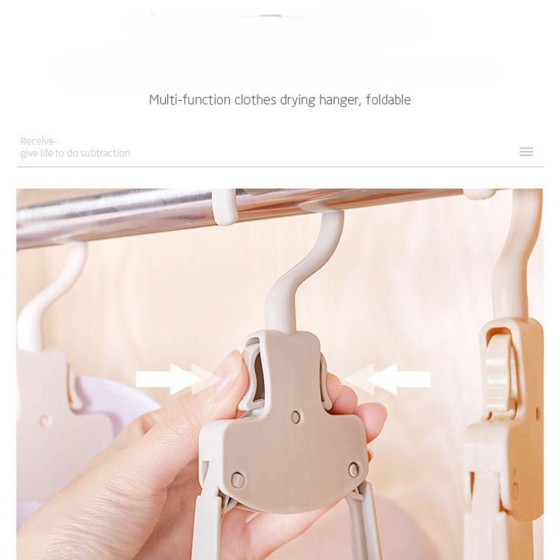 Portable Folding Clothes Rack for Balcony