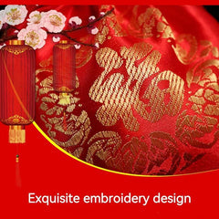 10pcs Chinese Style Lucky Gift Bags for Festive Jewelry Packaging