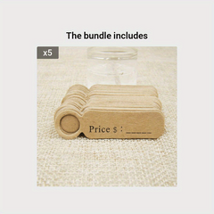 100pcs Baking Small Label DIY Jewelry Material Hangtag Bookmark Gift Card