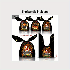 Halloween Candy Packaging Bag Kids Gift Bag Biscuit Snack