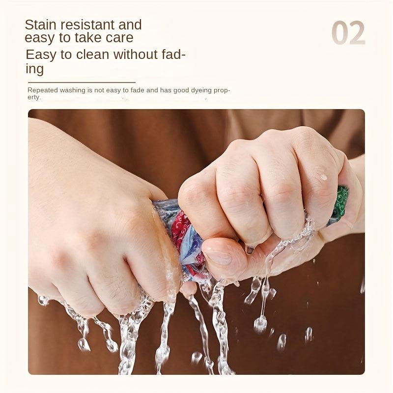 2pcs Foldable Waterproof Large Capacity Shopping Bag