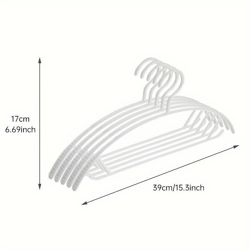 5pcs Half Circle Non-trace Hanger Clothes Storage Rack