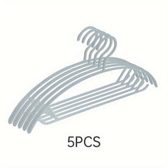 5pcs Half Circle Non-trace Hanger Clothes Storage Rack