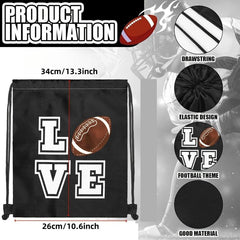Sports Drawstring Bag Candy Bag for Party Gift Supplies