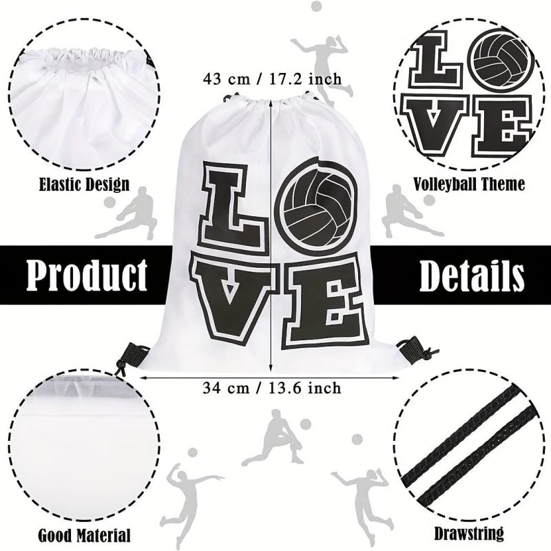 Sports Drawstring Bag Candy Bag for Party Gift Supplies